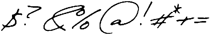 Autography Regular otf (400) Font OTHER CHARS