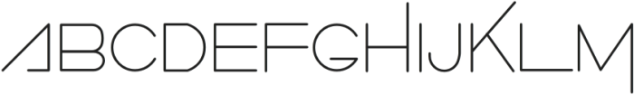 Automatic Regular otf (400) Font UPPERCASE