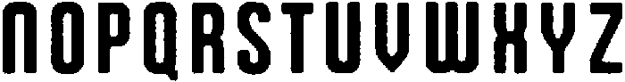Autoparts Condensed Rough otf (400) Font UPPERCASE