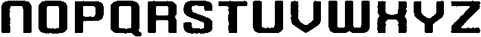 Autoparts Extra Wide Rough otf (400) Font LOWERCASE