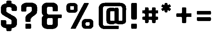 Autoparts Medium Round otf (500) Font OTHER CHARS