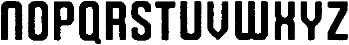 Autoparts Regular Rough otf (400) Font LOWERCASE