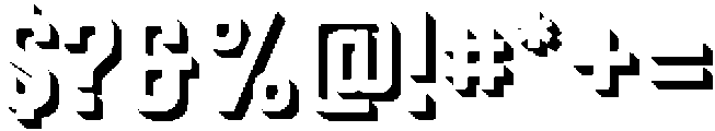 Autoparts Regular Shadow otf (400) Font OTHER CHARS