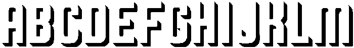 Autoparts Regular Shadow otf (400) FONT