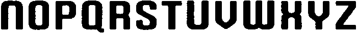 Autoparts Semi Wide Rough otf (400) Font LOWERCASE