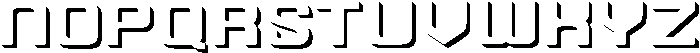 Autoparts Ultra Shadow otf (900) Font LOWERCASE