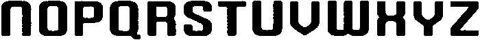 Autoparts Wide Rough otf (400) Font LOWERCASE