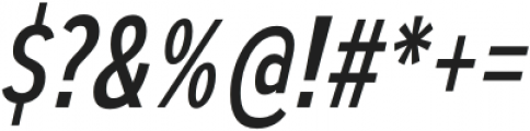 Autoradiographic Italic otf (400) Font OTHER CHARS