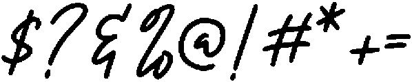 Auttens otf (400) Font OTHER CHARS