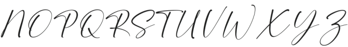 Auttera Signature otf (400) Font UPPERCASE