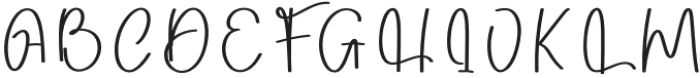 Autumn Festival Regular otf (400) Font UPPERCASE