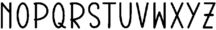 Autumn Moment Regular otf (400) Font UPPERCASE