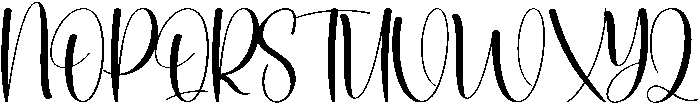 Autumn Regular otf (400) Font UPPERCASE