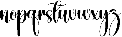 Autumn Regular otf (400) Font LOWERCASE