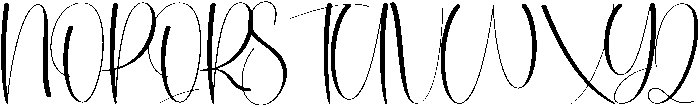 Autumn Regular otf (400) Font UPPERCASE
