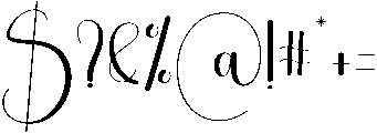 Autumn Regular otf (400) Font OTHER CHARS