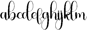 Autumn Regular otf (400) Font LOWERCASE