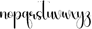 Autumn Regular otf (400) Font LOWERCASE