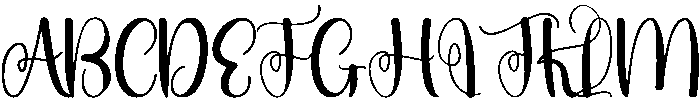 Autumn Regular otf (400) Font UPPERCASE