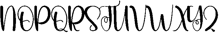 Autumn Regular otf (400) Font UPPERCASE