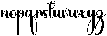 Autumn Regular otf (400) Font LOWERCASE