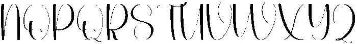 Autumn Regular otf (400) Font UPPERCASE