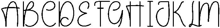 Autumn Regular otf (400) Font UPPERCASE