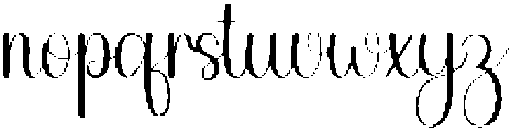 Autumn Regular otf (400) Font LOWERCASE