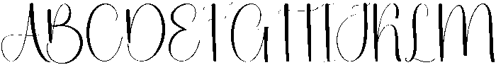 Autumn Regular otf (400) Font UPPERCASE