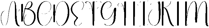 Autumn Regular otf (400) Font UPPERCASE