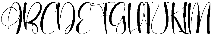 Autumn Regular otf (400) Font UPPERCASE