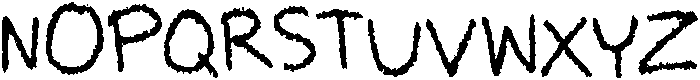Autumn Regular otf (400) Font UPPERCASE