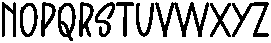 Autumn Season Regular otf (400) Font UPPERCASE