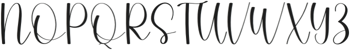 Autumn Vintage Regular otf (400) Font UPPERCASE
