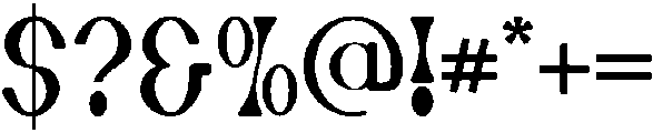 Autumn otf (400) Font OTHER CHARS