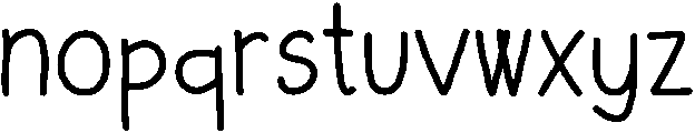 Autumn ttf (400) Font LOWERCASE