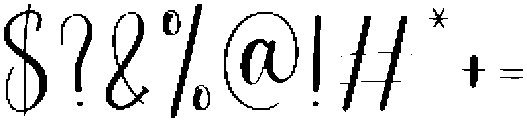 Autumnal Regular otf (400) Font OTHER CHARS