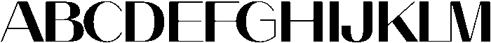aurora otf (400) Font UPPERCASE