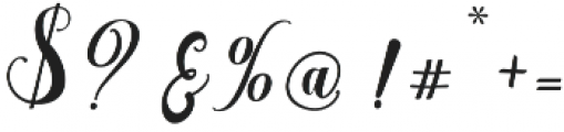 austtria otf (400) Font OTHER CHARS