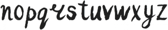 autumn otf (400) Font LOWERCASE