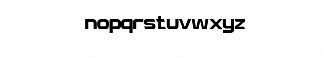 AUTOVOL.ttf Font LOWERCASE