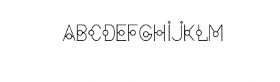 Auro Font UPPERCASE