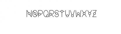 Auro Font UPPERCASE