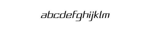 Authentic Italic.ttf Font LOWERCASE