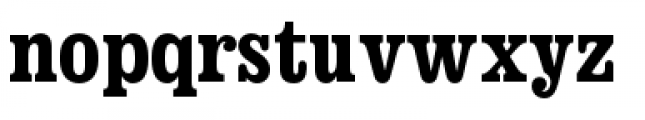 Audebaud Font LOWERCASE