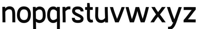 Austral Sans Medium Font LOWERCASE