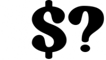 Aubergine - Modern Bold Serif Font OTHER CHARS