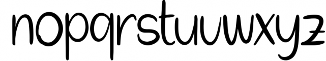 Aubrieta - Playful Font Font LOWERCASE