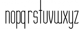 Audovera typeface 4 Font LOWERCASE