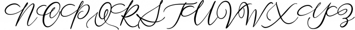 Aurelye Modern Calligraphy Font UPPERCASE